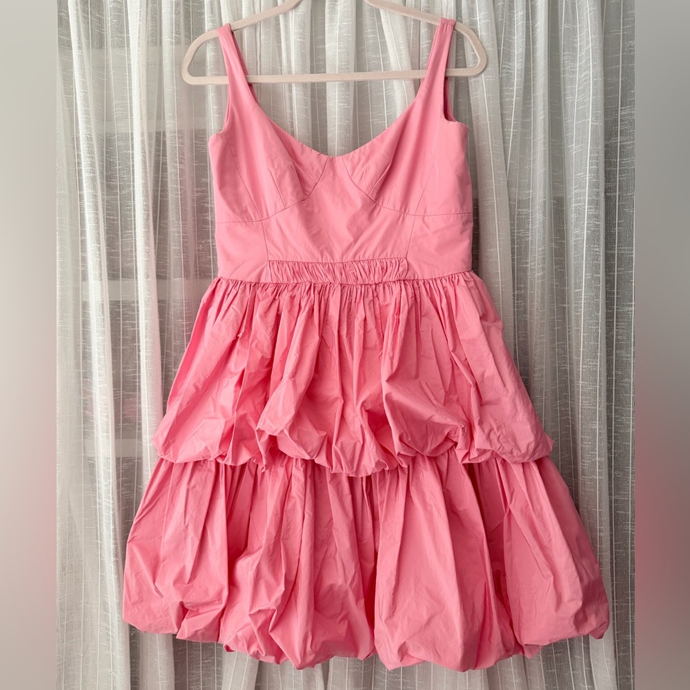 Pink Tiered Party Dress - Picture 5 of 5